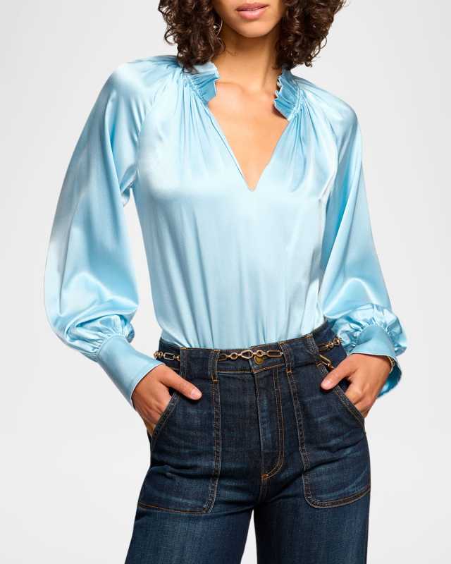 Gayle Silk Blous